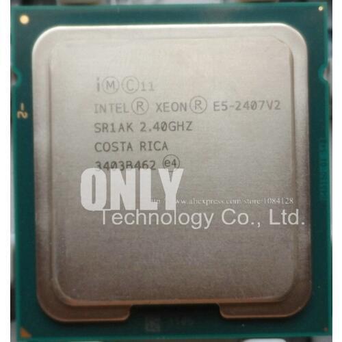 E5-2407V2 Original Intel Xeon E5-2407 V2 2.4GHz 4-core 10MB SmartCache LGA1356 80W 22nm Processor E5 2407V2