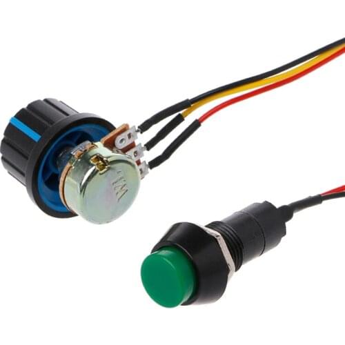 PWM DC Motor Speed Controller 0-100 Digital Display Stepless Speed Regulation