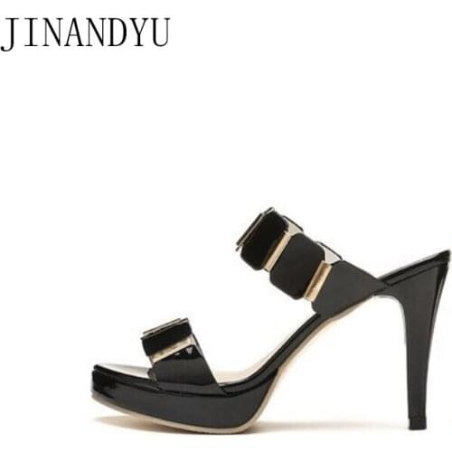 Platform Sandals Women Summer High Heels White Black Shoes for Women Heels Sandals Fashion Slippers Women Shoes High Heel Sexy