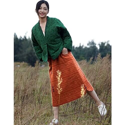 SCUWLINEN Women's Warm Skirts