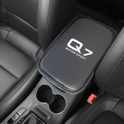 1pcs Car Armrest Mat Box Cover Auto Arm Rest Covers for Audi Q7 TT RS5 A4 B5 B6 B7 B8 A3 8P 8V 8L Car-styling Auto Accessories