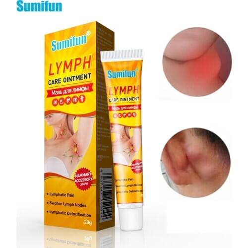 Sumifun 1Pcs Lymphatic Detox Cream Drainage Detox Oinment Anti-Swelling Neck Patch Breast Lymph Node Plaster Health Care Cream