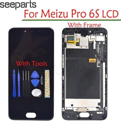 100% Tested For Meizu Pro 6S LCD Display Touch Screen Digitizer Assembly Replacement For Meizu pro 6 6s Lcd Display