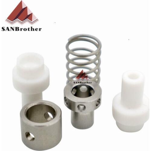 3D Printer Ultimaker 2+ UM2 Extended+Hot End Olsson Block Isolator Coupler Spring PTFE Coupler Parts 1.75/3mm Filament System