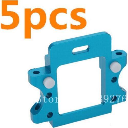 Wholesale 5Pcs/Lot HSP 102060 122060 Aluminum Front Gear Box Mount Upgrade Parts For RC 1/10 RC Model Car CNC 94102 SONIC