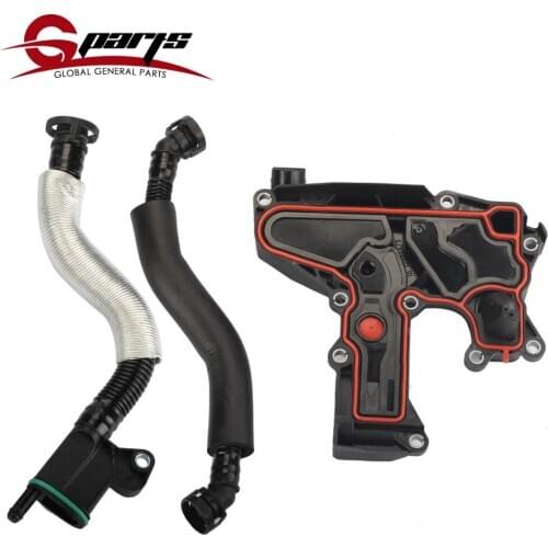 Car Oil Separator PCV Valve Assembly For Audi A3 A4 A5 Q5 TT SEAT LEON TOLEDO SKODA OCTAVIA(RS) SUPERB 1.8TSI 2.0TSI 06H103495