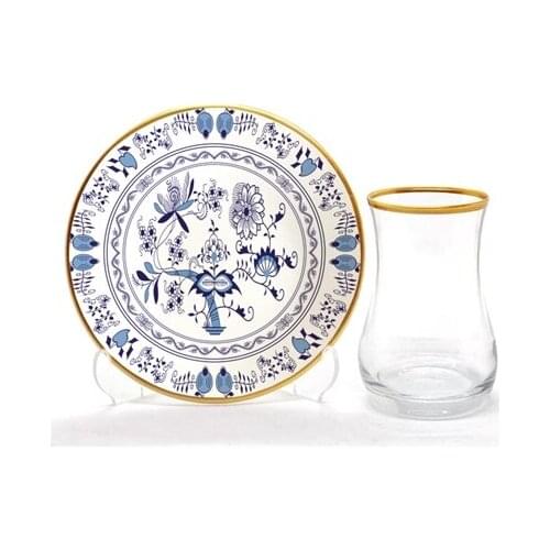 Drop Tea Set 12 pieces Blue