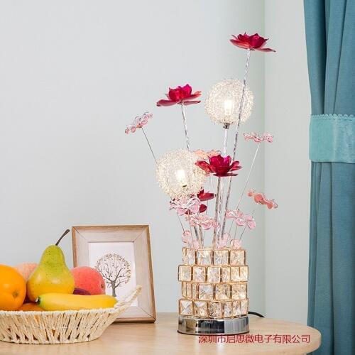 Creative Holiday Modern Metal Art Minimalist Hollow Table Lamps Reading Lamp Night Light Bedroom Desk Lighting Home Decoration