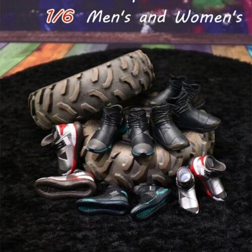 1/6 Male Female Soldier Figure Shoe Kings SK001 colorful sport shoes for 12 inches men women Body model accessory