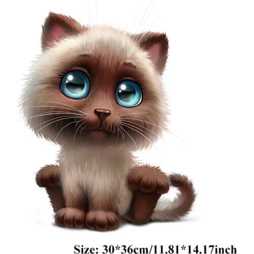 Car styling funny body car sticker animal 3D cartoon Lovely Cat 15*18 window car stickers and decals car-styling accessories