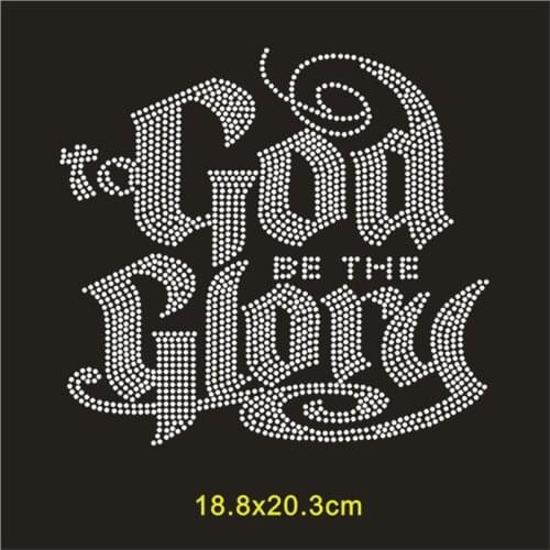 Iron On Rhinestone Transfer Designs Garment Rhinestone Letters Decorative Sticker 10Pcs Iron On Letters Sticker On Clother