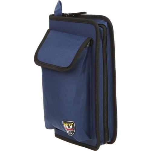 Professional Electricians Hard Plate Tool Kit Bag Storage Case Multifunctional Pocket Organizer Waterproof Oxford 3 Sizes