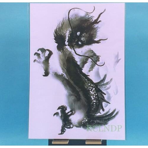 Waterproof Temporary Tattoo Sticker dragon tatto stickers flash tatoo fake tattoos for men
