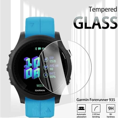 Garmin 935 Tempered Glass Screen Protector For Garmin Forerunner 935 Smart Watch Explosion-proof Anti-Scratch Transparent Film