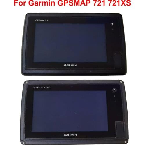 7 inch Chartplotter LCD Touchscreen with Frame For Garmin GPSMAP 721 721XS LCD repair replacement