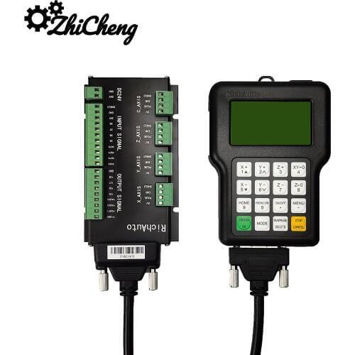 A11E 4-axis linkage motion control system Rich Auto DSPcnc engraving motion controller laser, flame, plasma cutting machine
