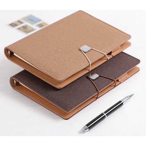 A5 Planner Binder Spiral Notebooks And Journals Agenda Office Bussiness Cloth Note book for School Office Supplies Stationery