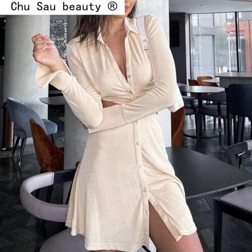 Chu Sau beauty Fashionable Knitted Dresses