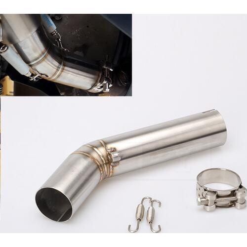 Motorcycle Exhaust Muffler Middle Link Pipe For Suzuki GSXR 600 GSXR 750 GSXR 1000 GSXR600 GSXR750 GSXR1000 2008 k8 Slip-on