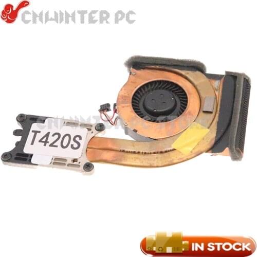 NOKOTION 04W1712 04W0416 04W3485 For Lenovo Thinkpad T420S T430S Cooling Fan CPU Cooler Heatsink Radiator