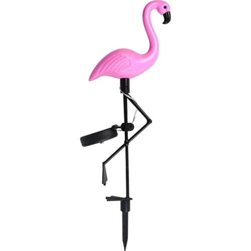 Flamingo Lawn Lamp, Yohencin Solar Lamp Outdoor Waterproof Solar Led Light for Yard Garden Decoration Light