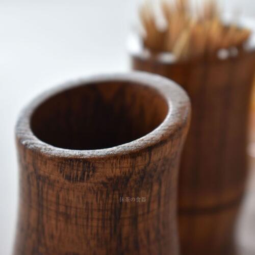 New wood Toothpick Box With Lid Square Tank Toothpick Holders Bamboo Wood Home Kitchen Tools Toothpick Holder