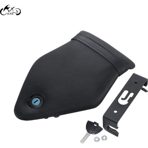 New Motorcycle Rear Passenger Seat Cushion High Flexibility Leather Cushion With Lock For BMW S1000 RR S1000RR 2009-2017