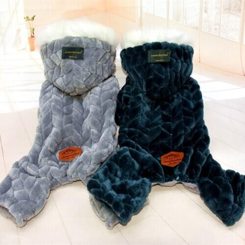 Pet Clothes for Dog Clothes Winter Pet Costume Clothing Dog Coat Jacket Hoodies Warmth Thicken Small Big Dog Cats Clothes Pets