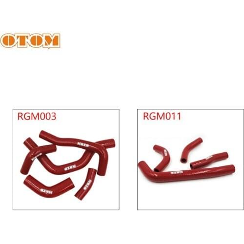 OTOM 9 Pcs Motorcycle Silicone Radiator Hose Kit For Honda CRF CRF250R 2010-2013 CRF450R 2006-2008 Car Accessories RGM011/RGM003
