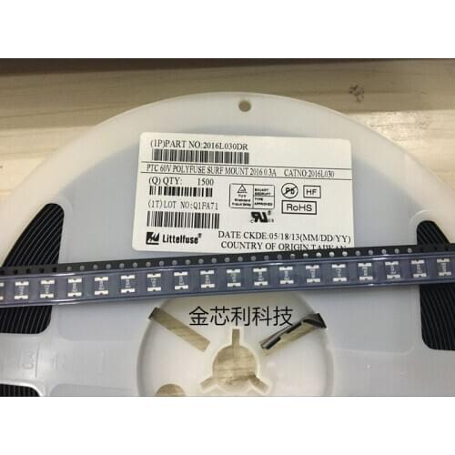 Patch Self-Recovery Fuse 2016L030DR US 2016 0.3A 300MA 60V