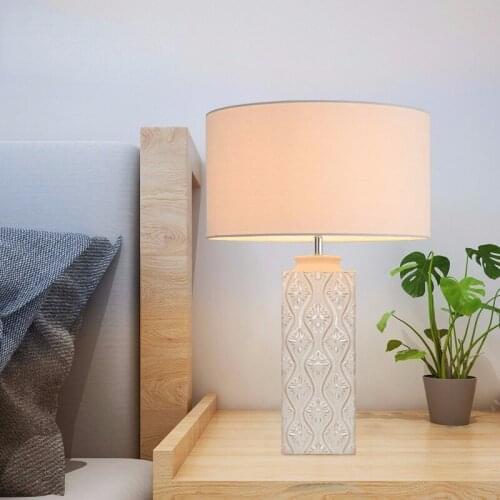 Modern Minimalis Ceramic Table Lamp Beside Lamp For Living Room Decoration Creative Majestic Hotel Study Decorative Table Lamp