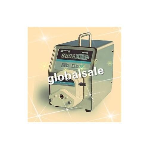 FREESHIPPING BT600S Led digital display High flow Precise variable speed peristaltic pump for water pumps fluid / YZ15 Pump head