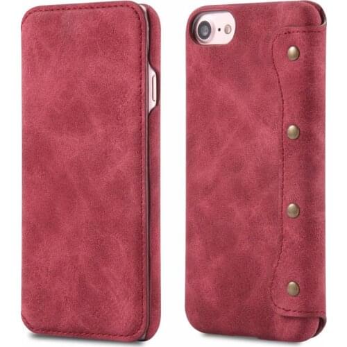 Vintage Fashion Hard Case for 2020 iPhone SE Wallet Cover iPhoneSE pouch with card slots money pocket