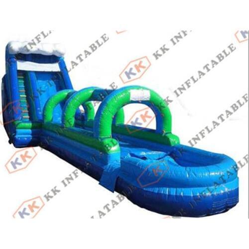 Swimming pool waterslide