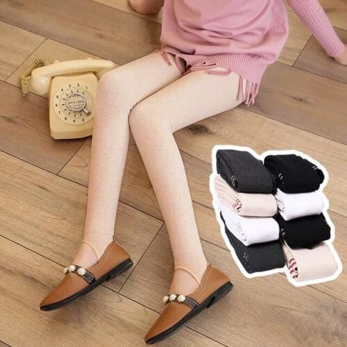 Winter plus thick velvet children pantyhose tights for girls fashion casual super warm tights for kids children clothes