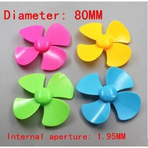 4 blade propeller blades of plastic screw propeller DIY model toy aircraft propeller technology to make the windmill model
