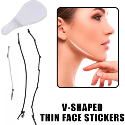40pcs/set Invisible Thin Face Stickers V-Shape Face Line Lift Up Fast Wrinkle Sagging Skin Care Tools Facial Chin Adhesive Tape