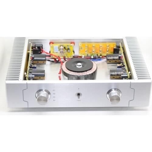 Alimunum Case Heatsink Power Amplifier 21W Class A Reference to the British Classic A Sugden A21A HIFI Amplifier 100W Class A B