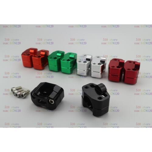 Free shipping Motorcycle Clamp Riser Handlebar Handle Bar fit Bar Adapter Pit For Dirt Bike MINI Moto