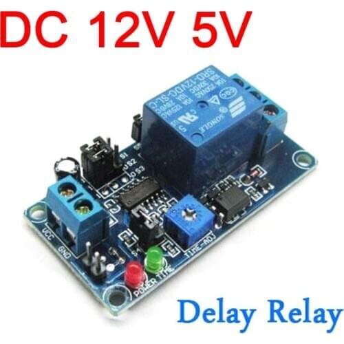 DYKB DC 12V 5V Normally closed Opened Type Trigger Delay Relay Delay Circuit Module