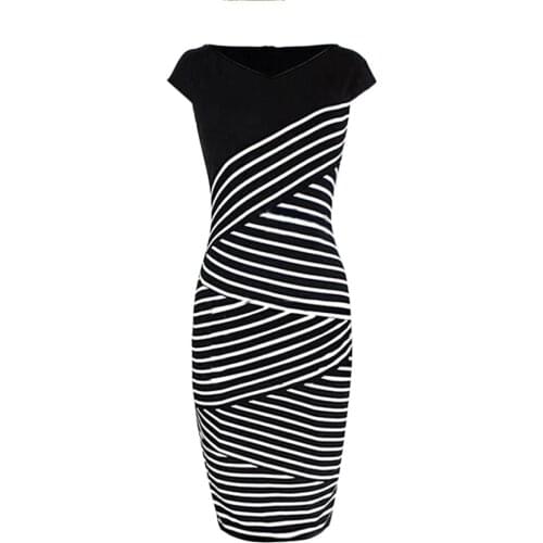 Летние платья в полоску Faddare China At AliExpress