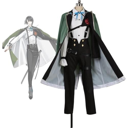 Matsui Gou Uniform Cosplay Touken Ranbu Matsui Gou Cosplay Costume Custom Made Full Set