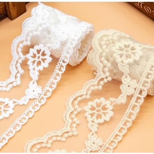 Fashion flowers womens lace accessories mesh embroidery curtain decorative mesh flowers