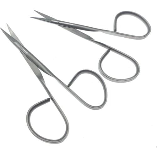 Twist handle separation scissors peel scissors Pet surgical scissors Veterinary surgery Scissors Blunt Scissors