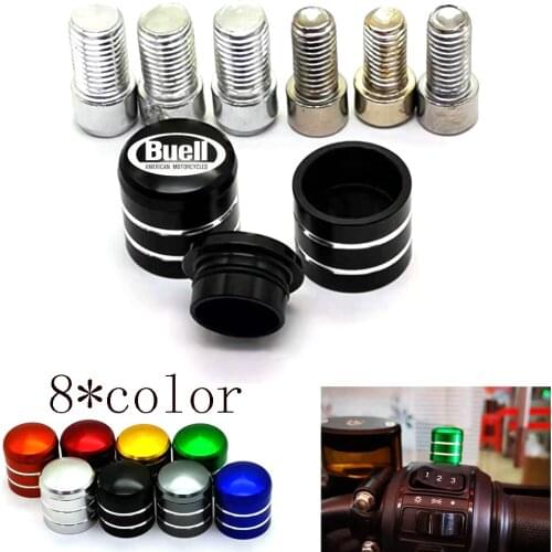 For Buell Ulysses XB12XT XB12Scg xb12 XB12Ss Motorcycle rearview mirror thread bolts rear view adapter screws 8MM 10MM screw