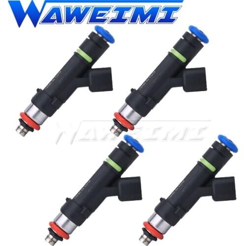 WAWEIMI 4 Pieces Fuel Injector OE 0280158287 For Mazda 3 5 6 MX5 1.8-2.3 MZR DISI AWD 02-09