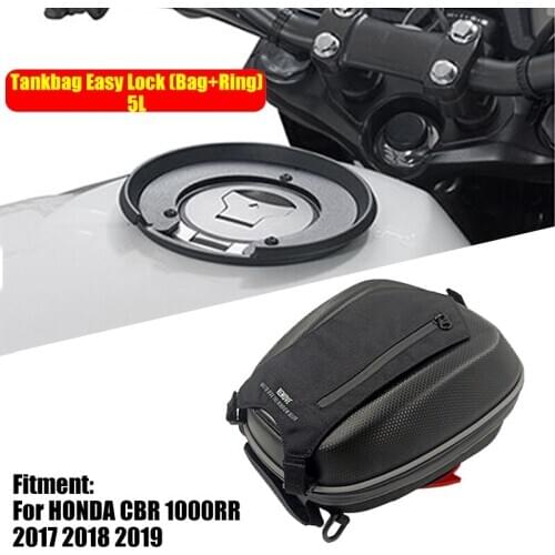 17-19 CBR 1000RR CBR 1000 RR Tankbag Easy Lock Fuel Tank Bag Pockets 5L Waterproof For Honda CBR1000RR 2017 2018 2019