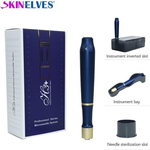 Wireless Derma Pen Profesional Derma Pen H3 For Facial Beauty Equipment Dr Pen Microneedling With 2pcs 12 pin Cartridges