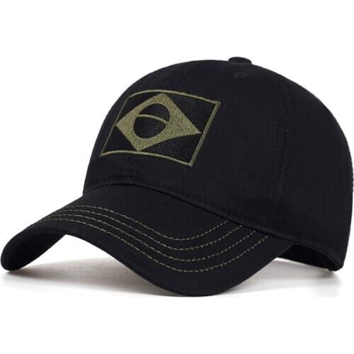 New Tactical Baseball Cap Men Summer Brazil Flag Sun Protection Snapback Cap Male Fashion Casual Golf Baseball Hat Airsoft Hat