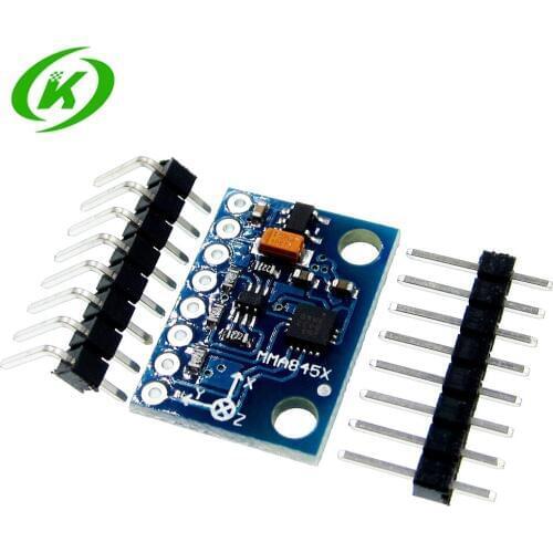 GY-45 MMA8452 Modules Digital Triaxial Accelerometer High-precision Inclination Module